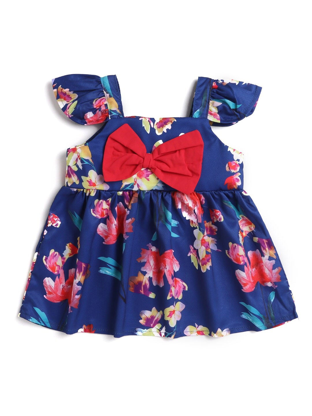 

Hopscotch Blue & Red Floral Dress