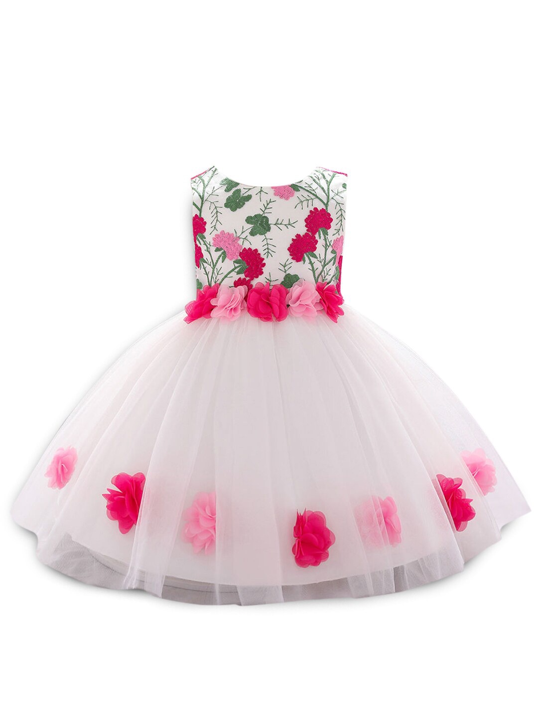 

Hopscotch Pink Floral Dress