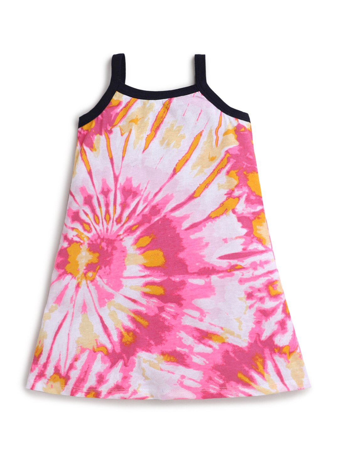 

Hopscotch Girls White Printed Nightdress