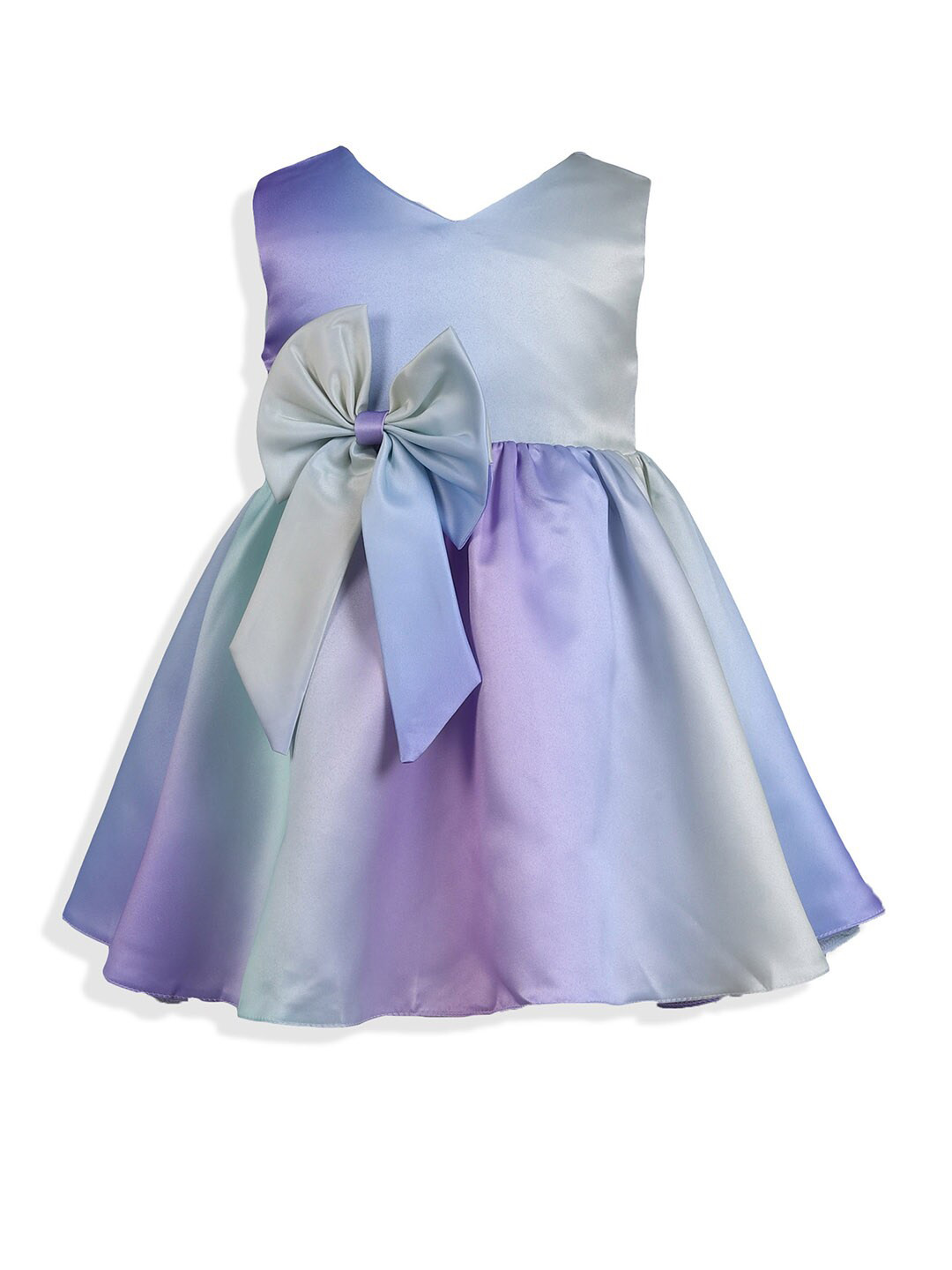 

Hopscotch Girls Purple & Green Dress