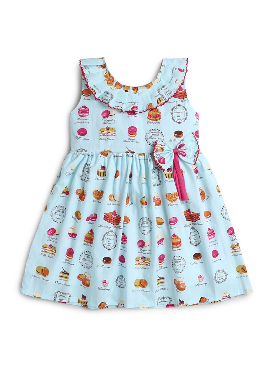 

Hopscotch Green A-Line Dress