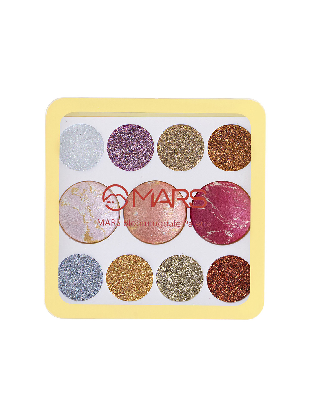 

MARS Bloomingdale Glitter Eyeshadow & Blusher Palette - 02, Multi