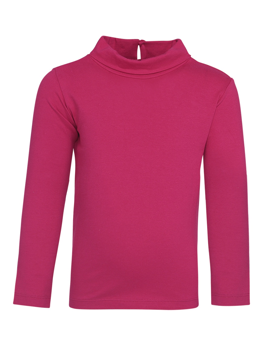 

A Little Fable Girls Pink Polo Collar T-shirt