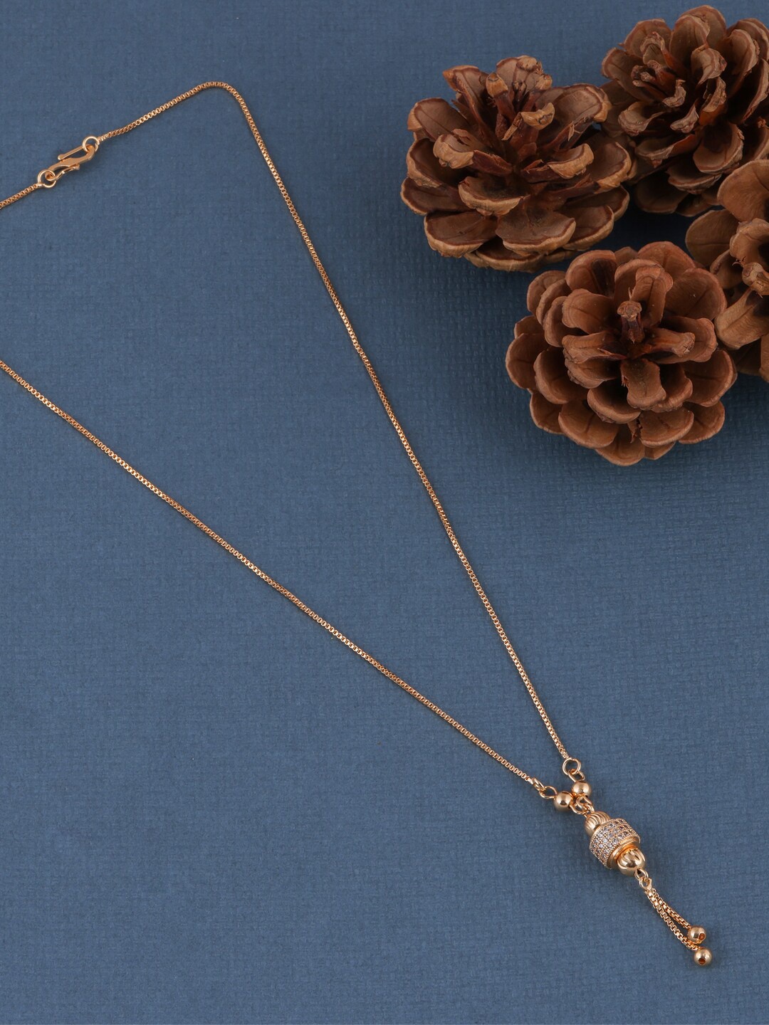 

Brandsoon Rose Gold-Plated Brass Necklace