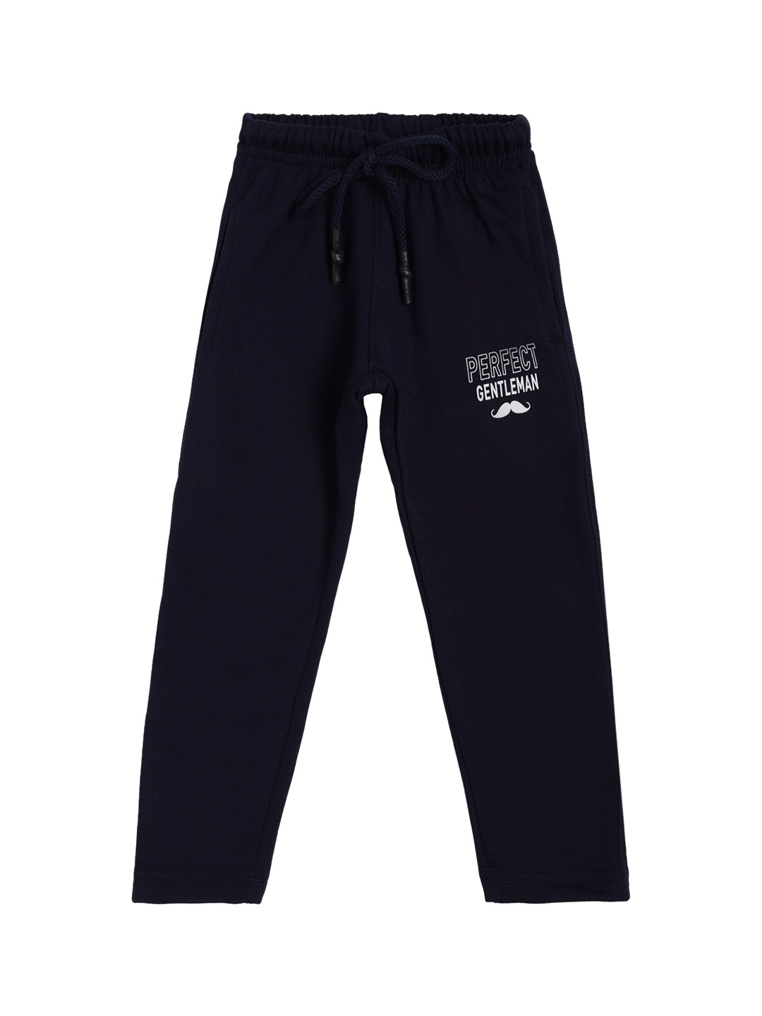 

DYCA Boys Navy Blue Solid Cotton Track Pants