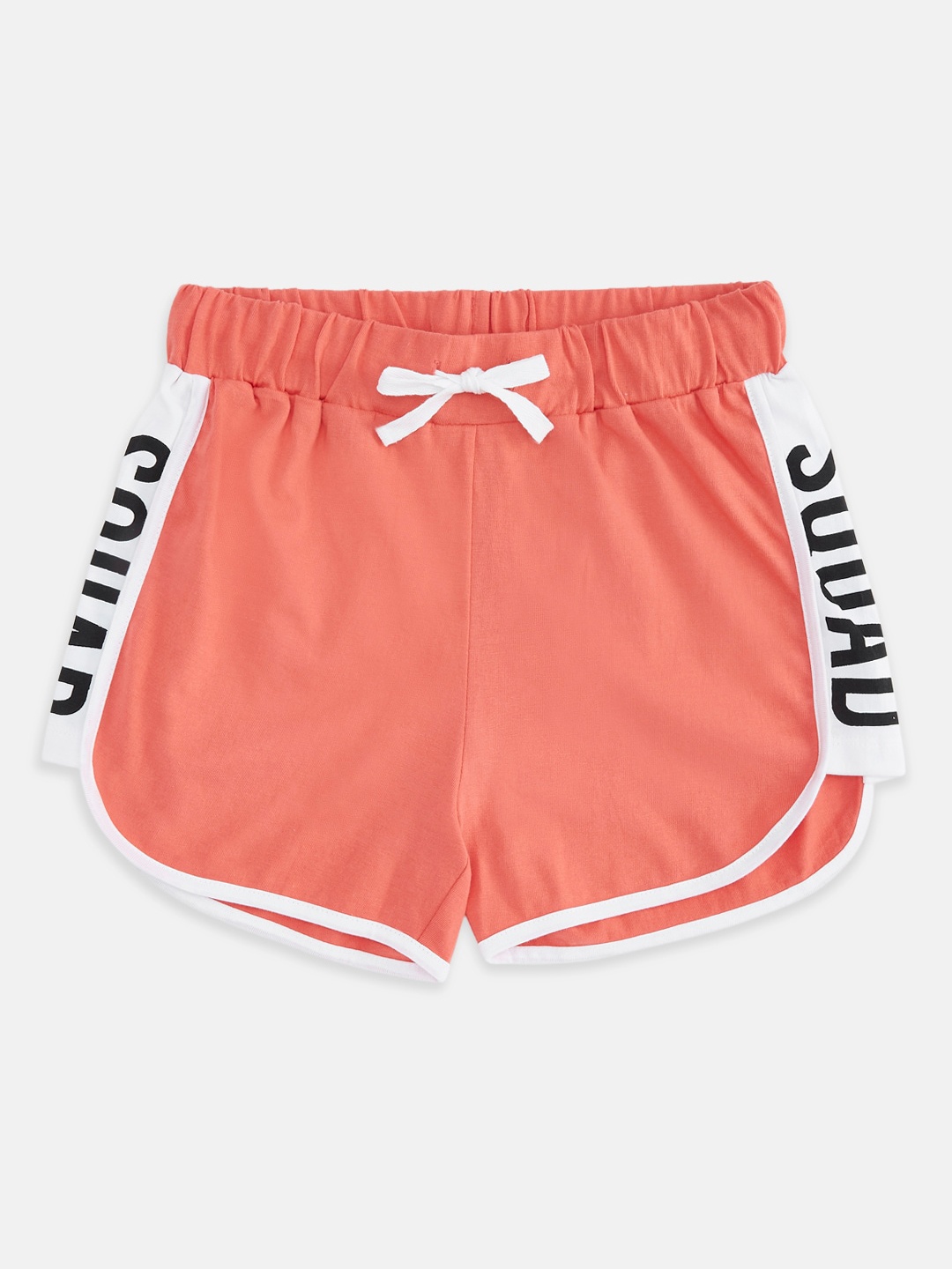 

Pantaloons Junior Girls Coral Solid Shorts