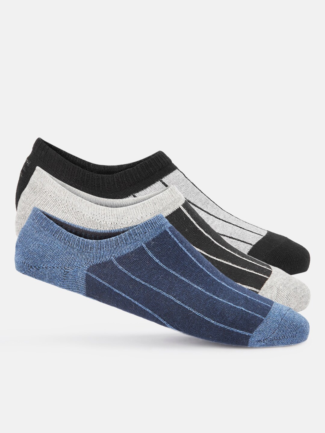 

Ajile by Pantaloons Men Pack Of 3 Assorted Ankle-Length Socks