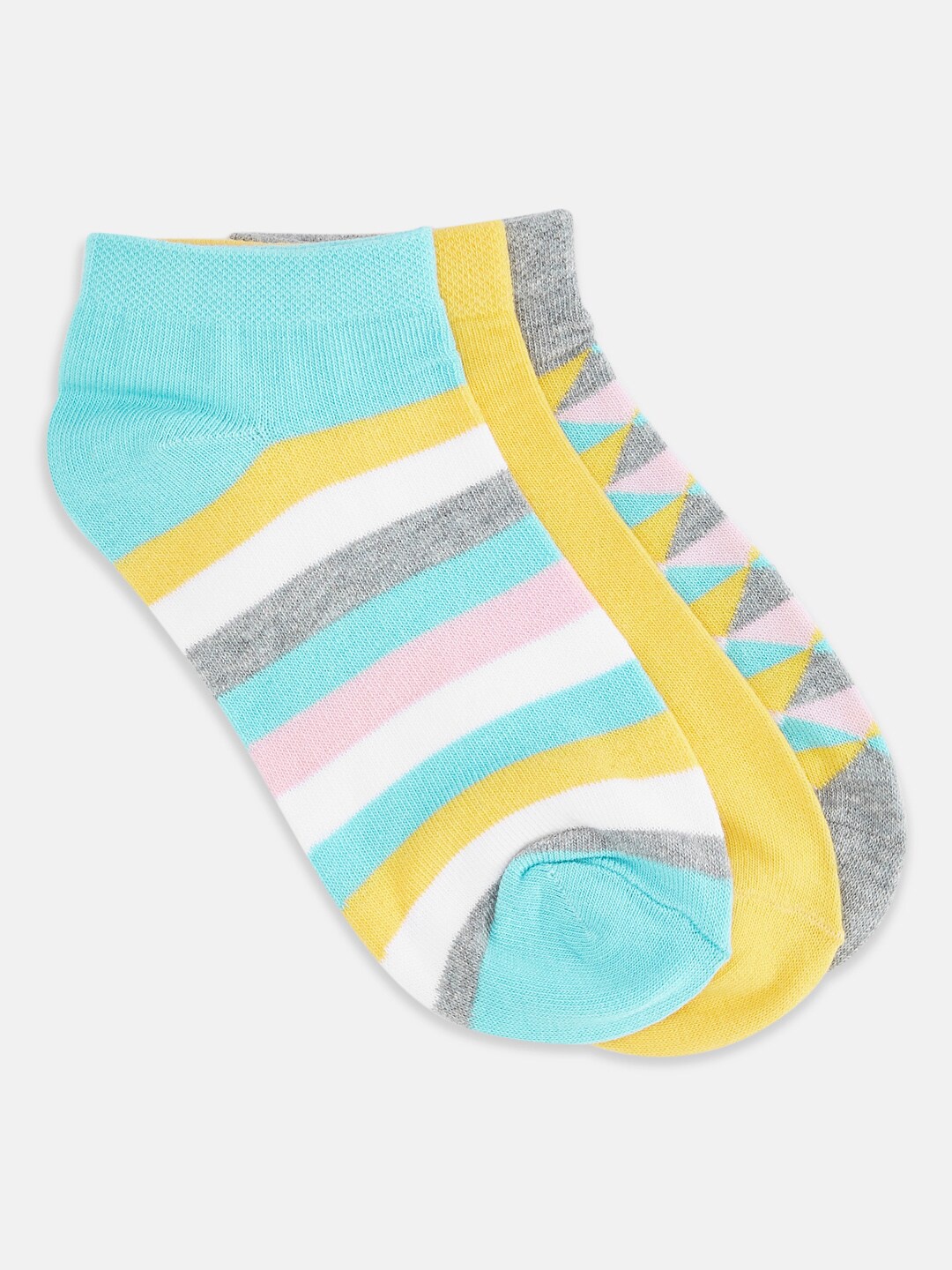 

Honey by Pantaloons Women Pack Of 3 Assorted Ankle-Length Socks