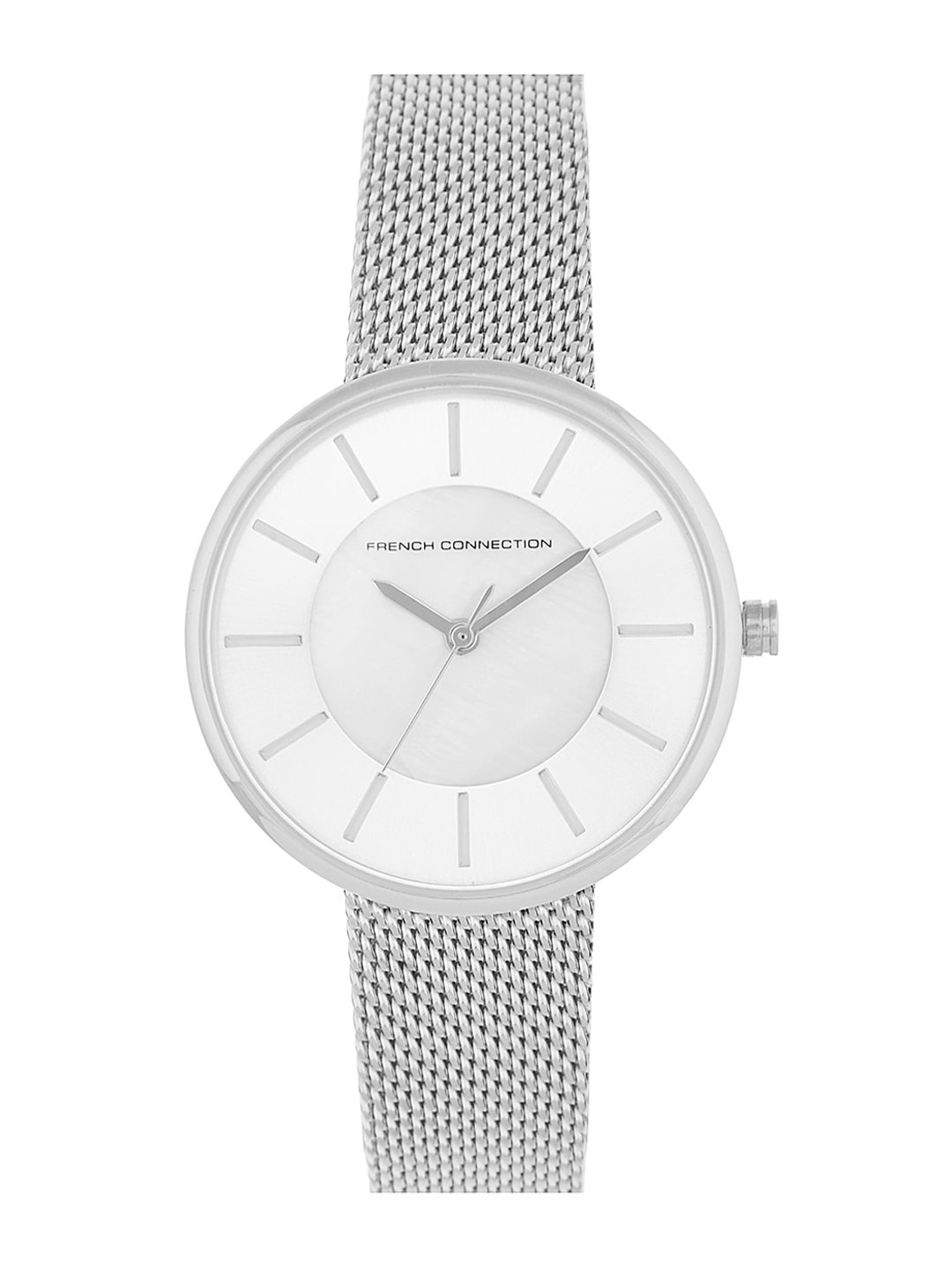 

French Connection Women Dial & Metal Straps Analogue Watch FCN0005D-R, White