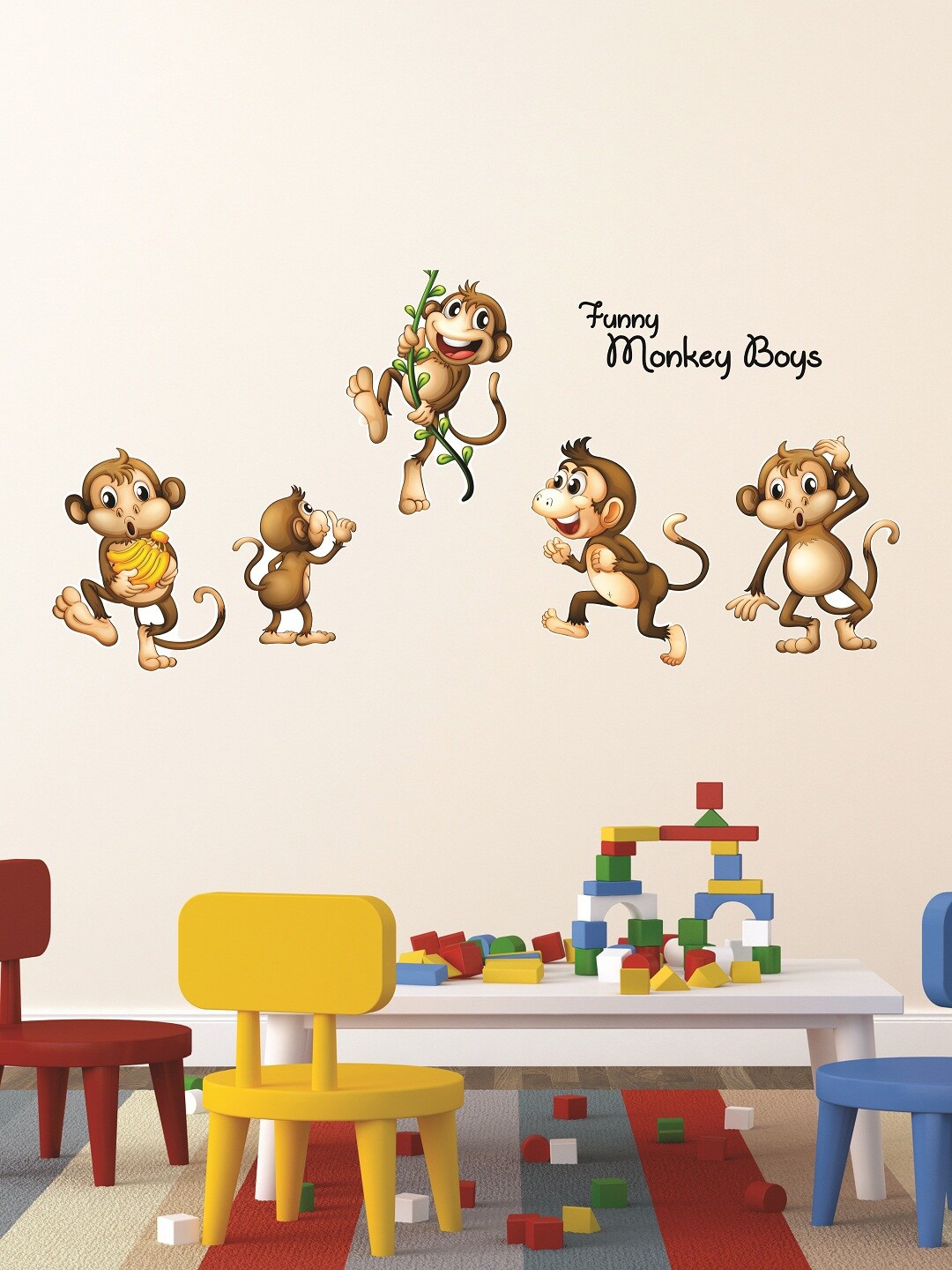 

WALLSTICK Brown & Beige Wall Sticker