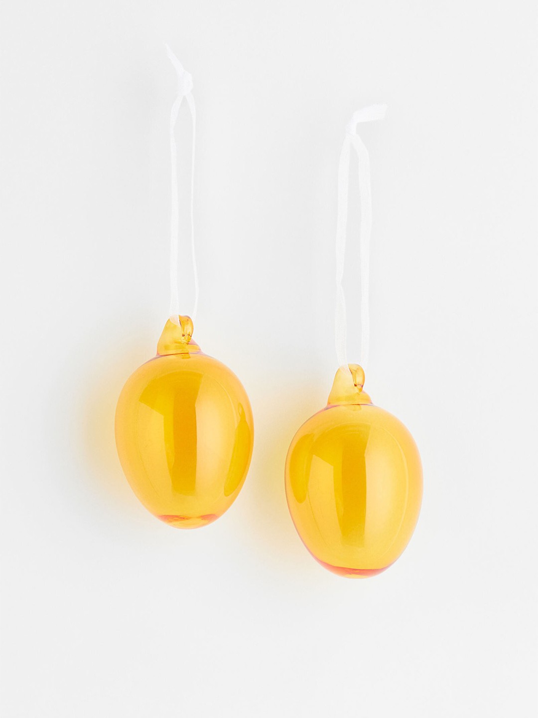 

H&M Yellow Glass Easter Decoration