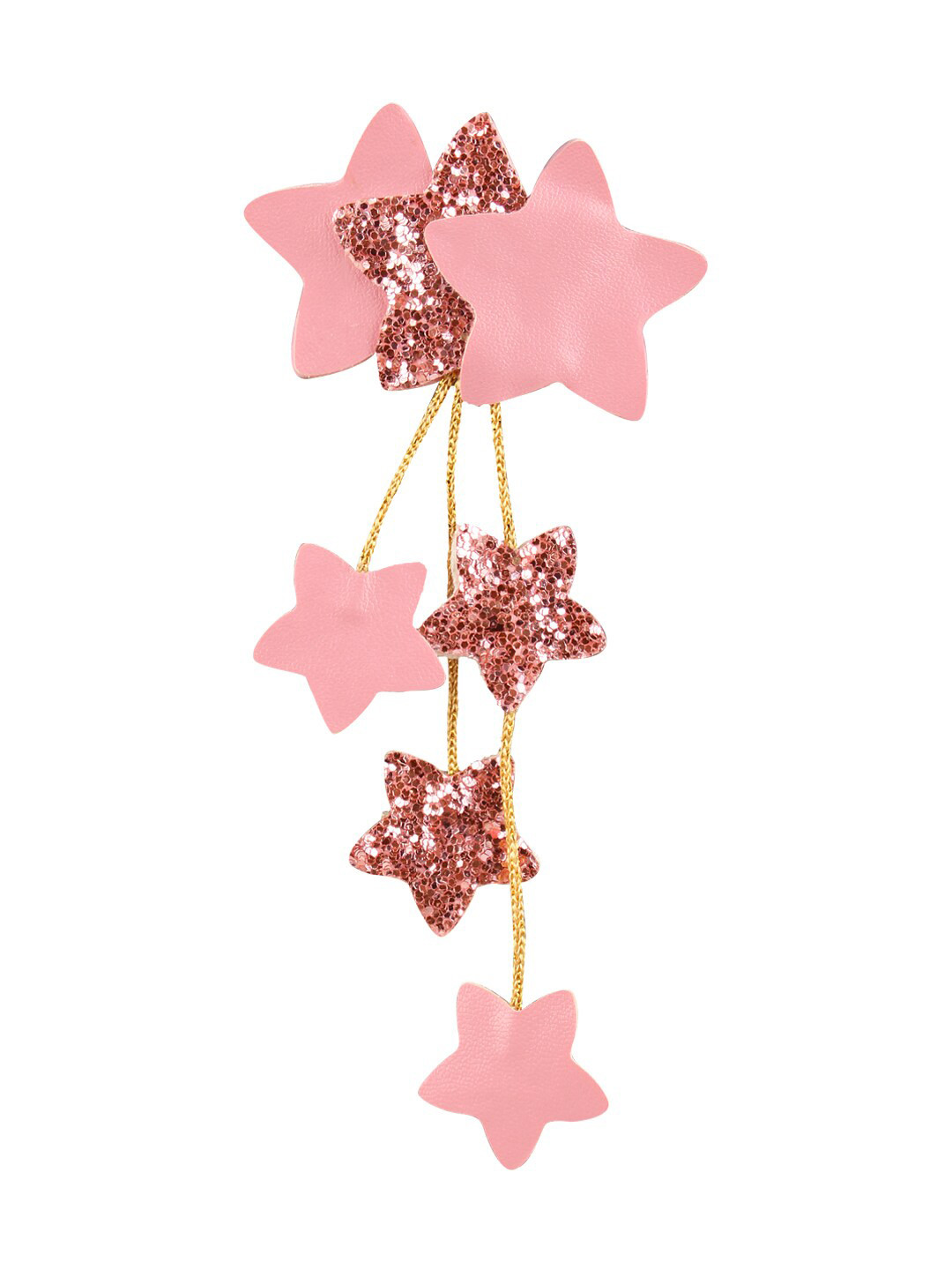 

Aye Candy Girls Pink Embellished Alligator Hair Clip