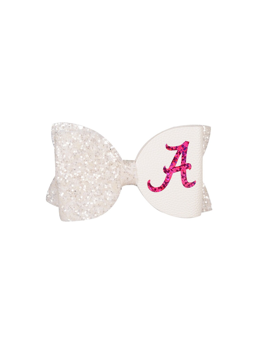 

Aye Candy Girls White & Pink Embellished Alligator Hair Clip