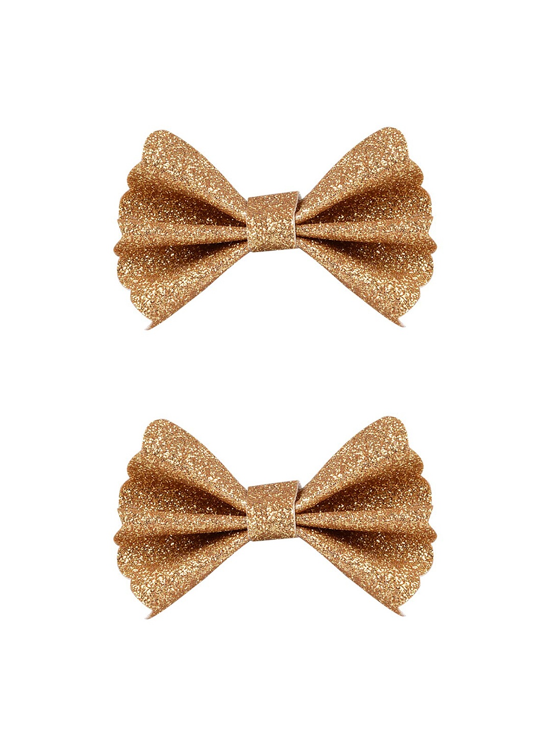 

Aye Candy Girls Gold-Toned Set of 2 Glittery Alligator Hair Clip