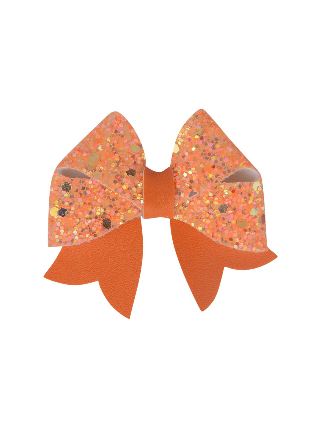 

Aye Candy Girls Orange Embellished Alligator Hair Clip