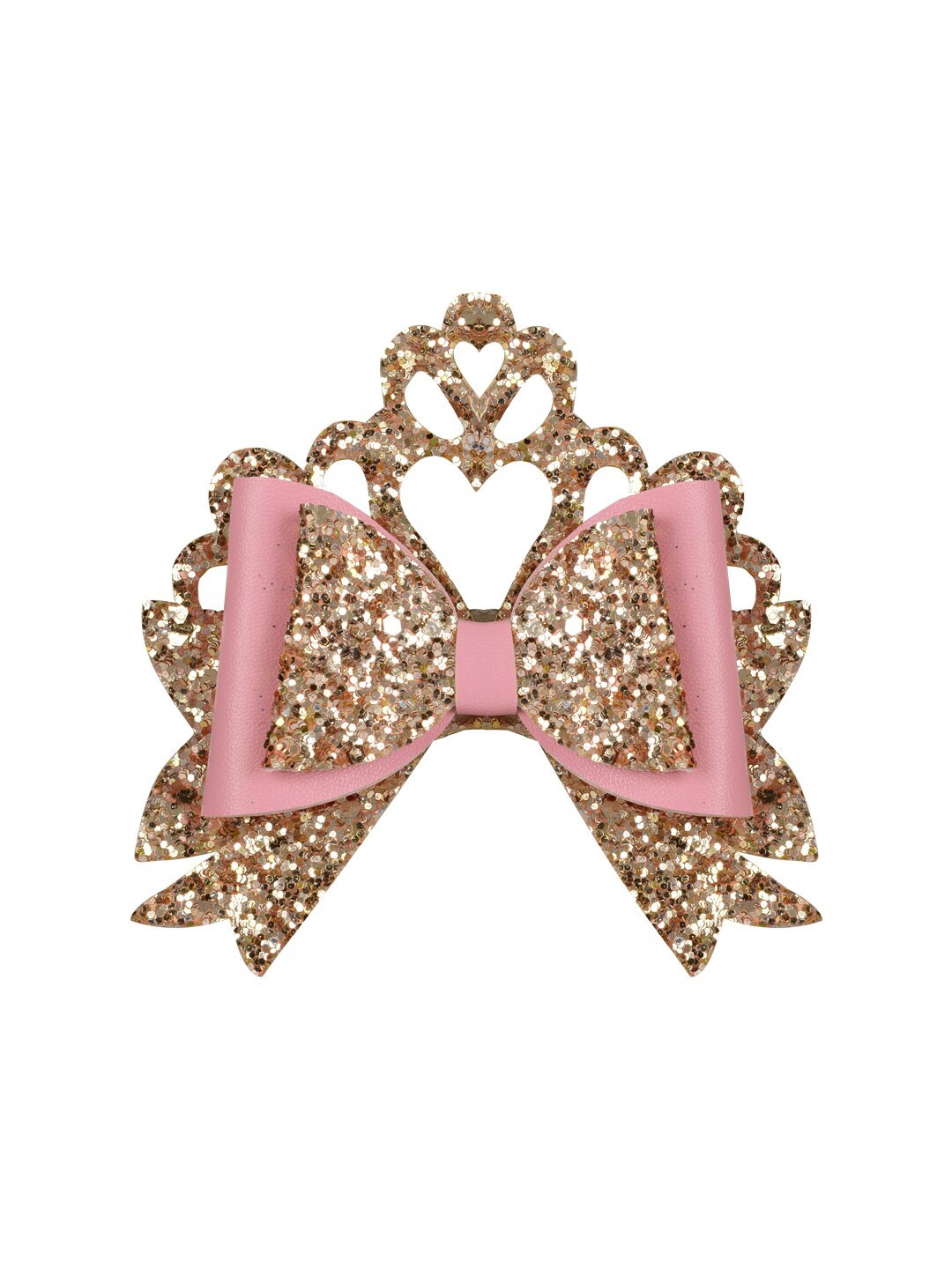 

Aye Candy Girls Gold-Toned Embellished Princess Bow Clip