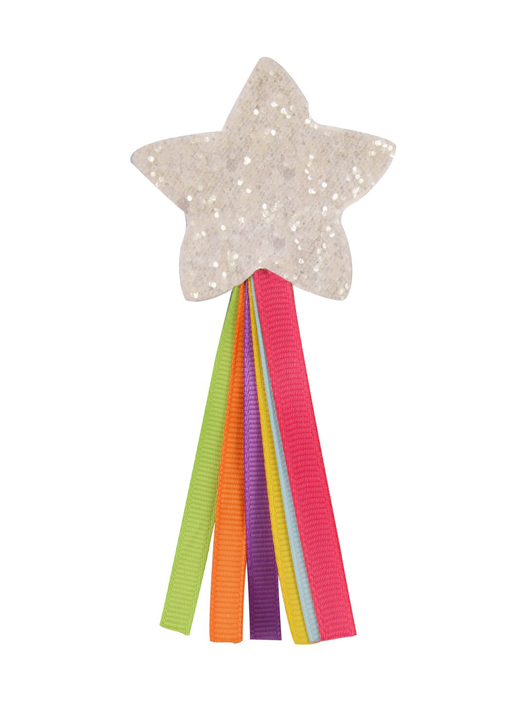 

Aye Candy Girls White & Pink Embellished Alligator Hair Clip