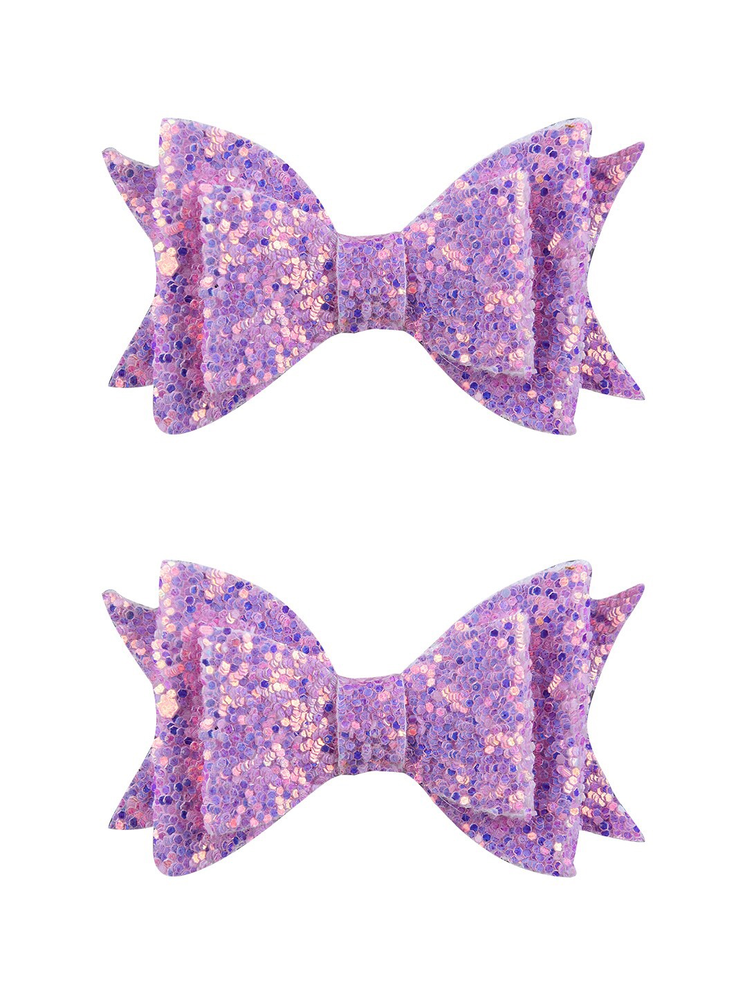 

Aye Candy Girls Set of 2 Purple Embellished Alligator Hair Clip