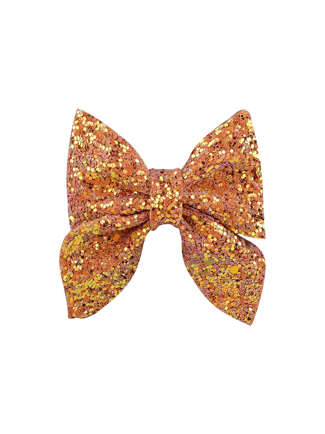 

Aye Candy Girls Orange-Toned & Embellished Sailor Bow Hair Clip
