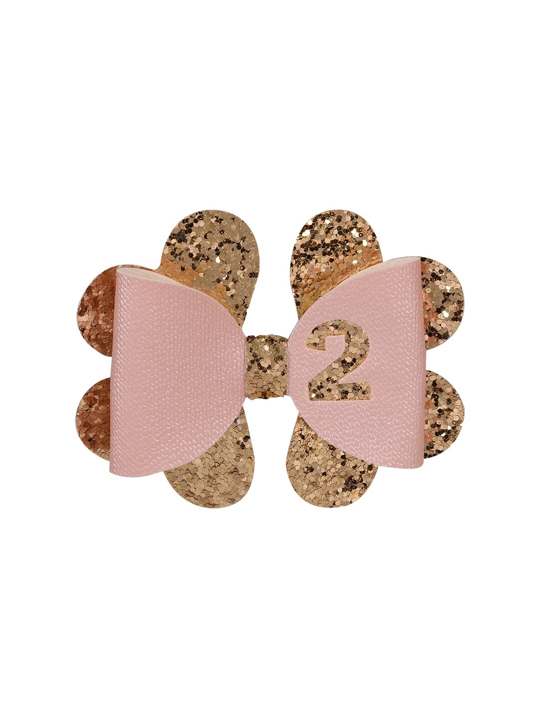 

Aye Candy Girls Pink Embellished Second Birthday Hair Clip