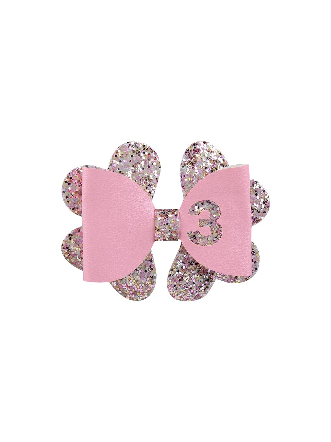 

Aye Candy Girls Pink Embellished Alligator Hair Clip
