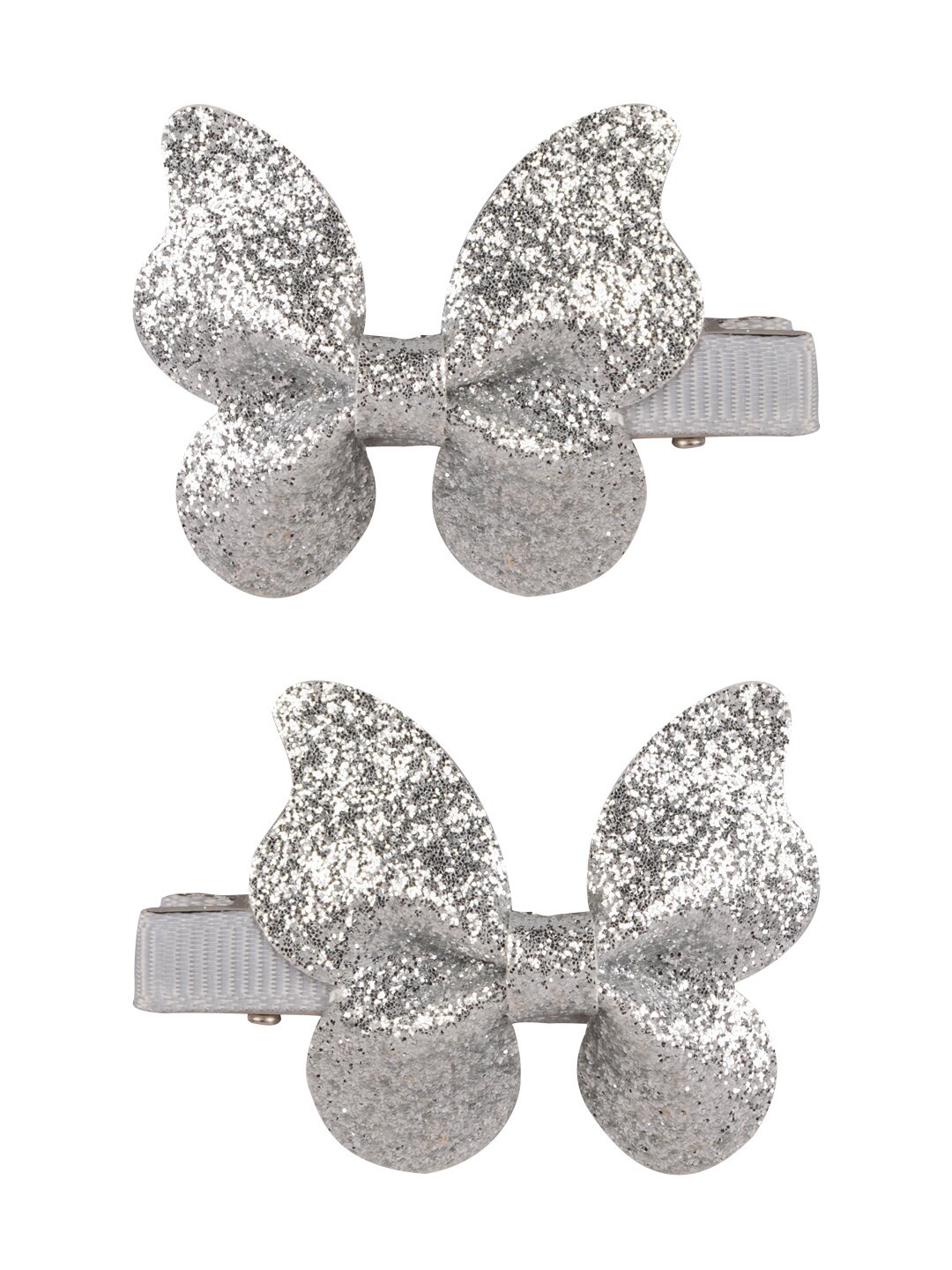 

Aye Candy Girls Set Of 2 Silver-Toned & Embellished Hair Accessory