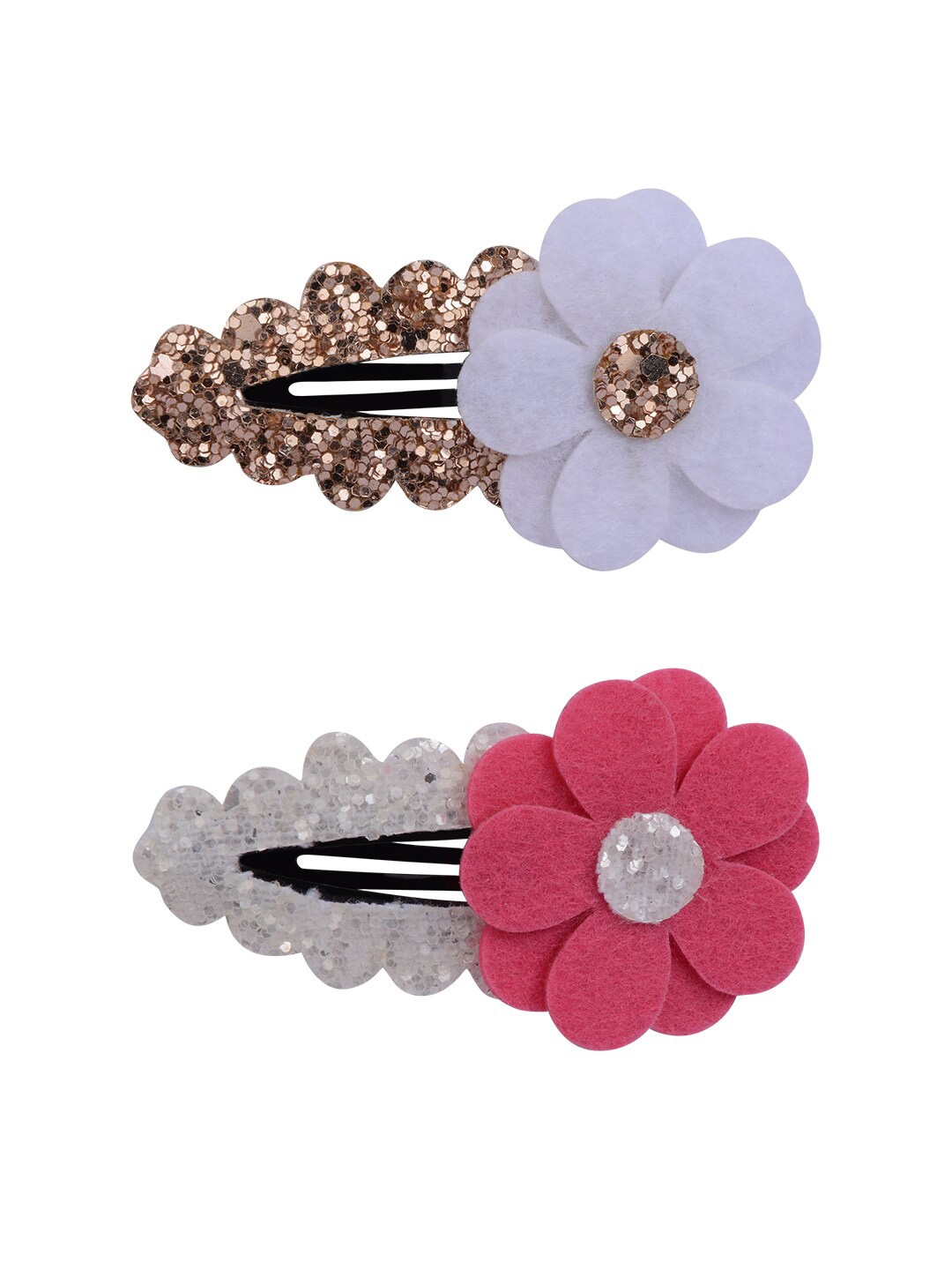 

Aye Candy Girls Pink & Purple Set of 2 Embellished Tic Tac Hair Clip