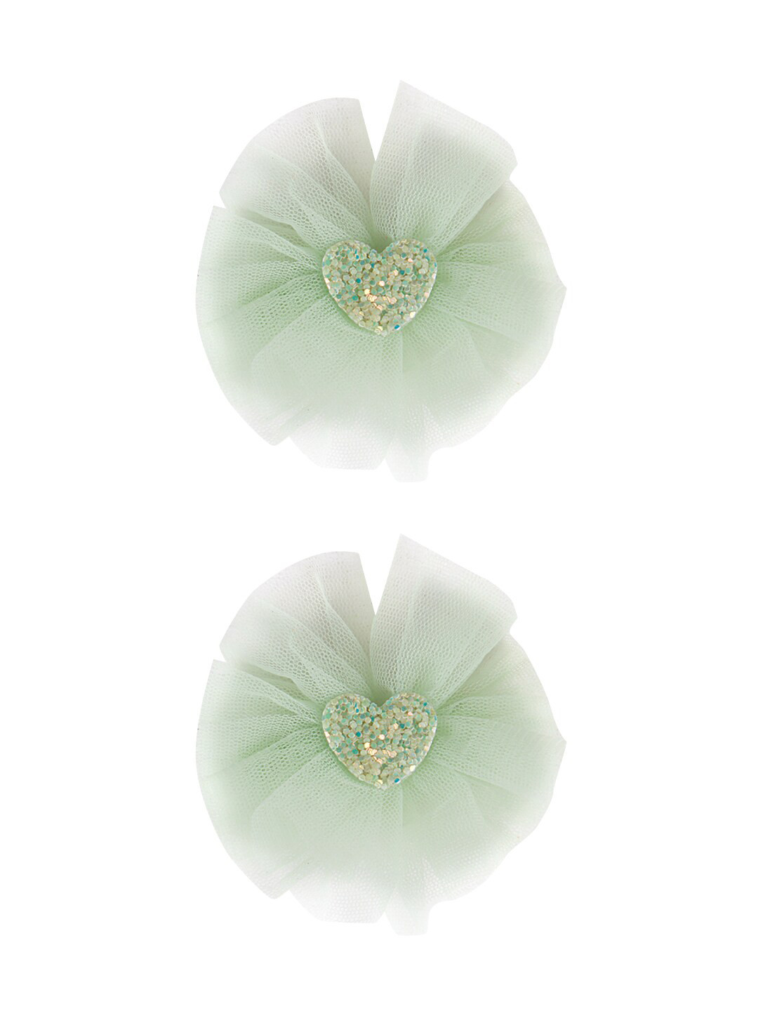 

Aye Candy Girls Sea Green Set of 2 Embellished Alligator Hair Clip