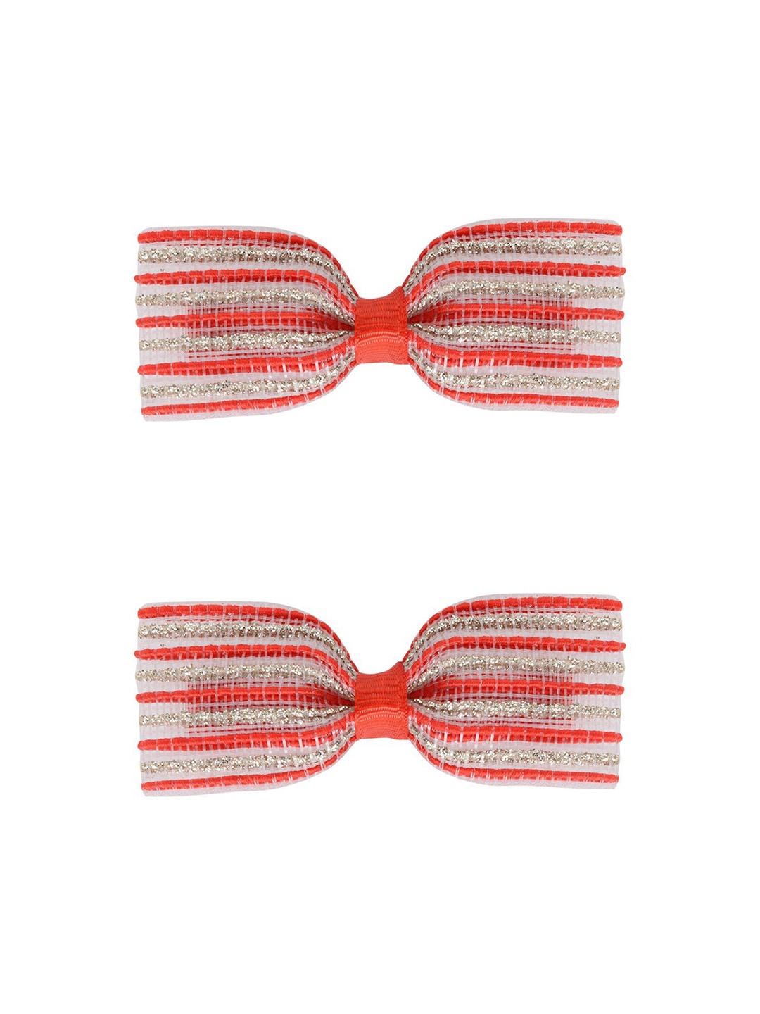 

Aye Candy Girls Red Set of 2 Embellished Alligator Hair Clip