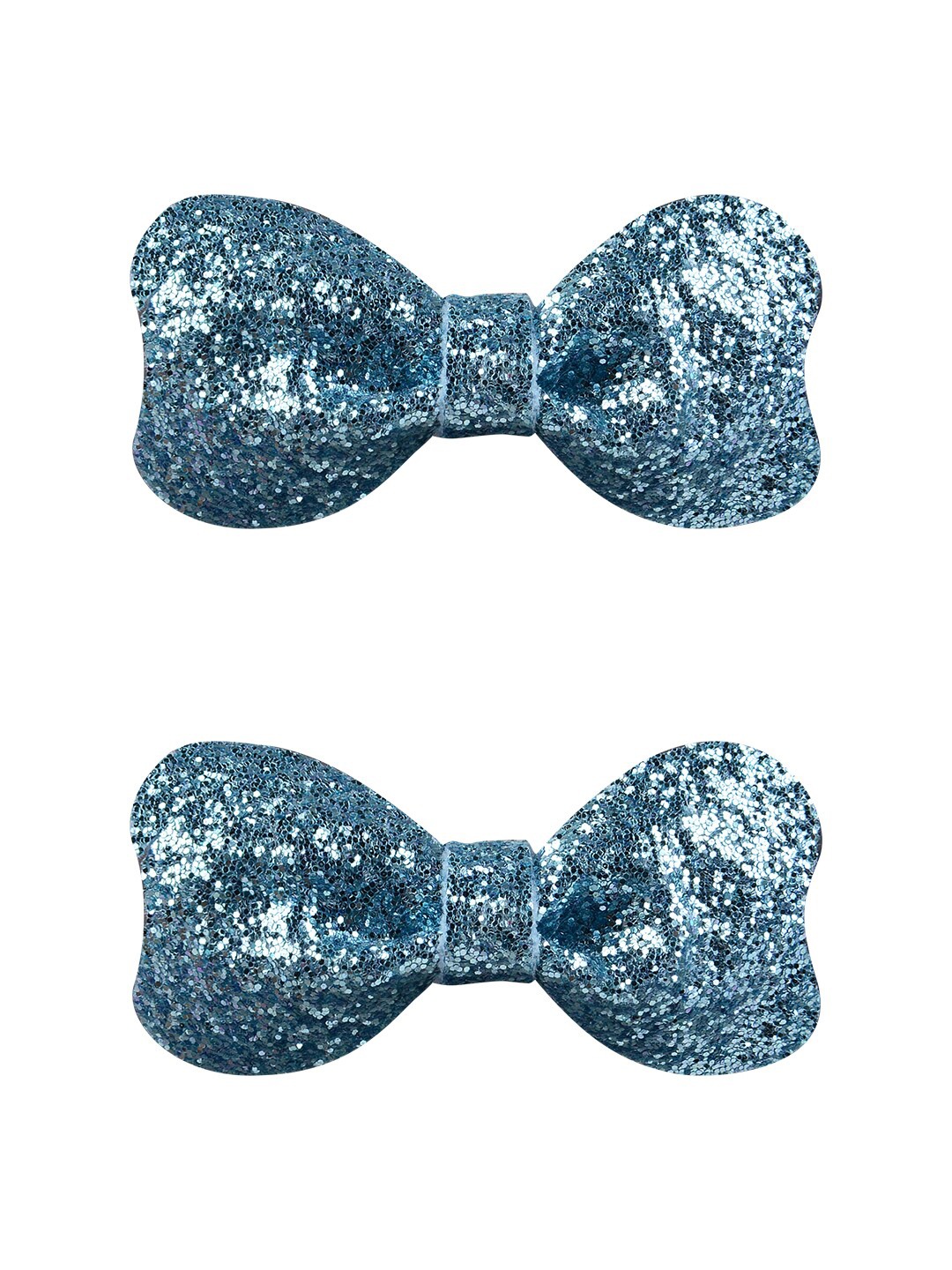 

Aye Candy Girls Blue Set of 2 Embellished Glitter Heart Alligator Hair Clip