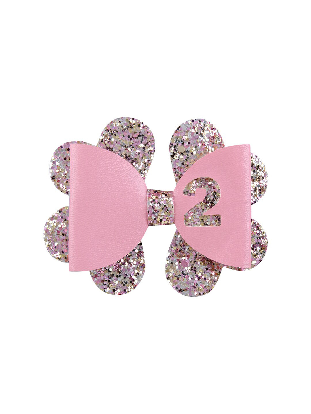 

Aye Candy Girls Pink Embellished Alligator Hair Clip