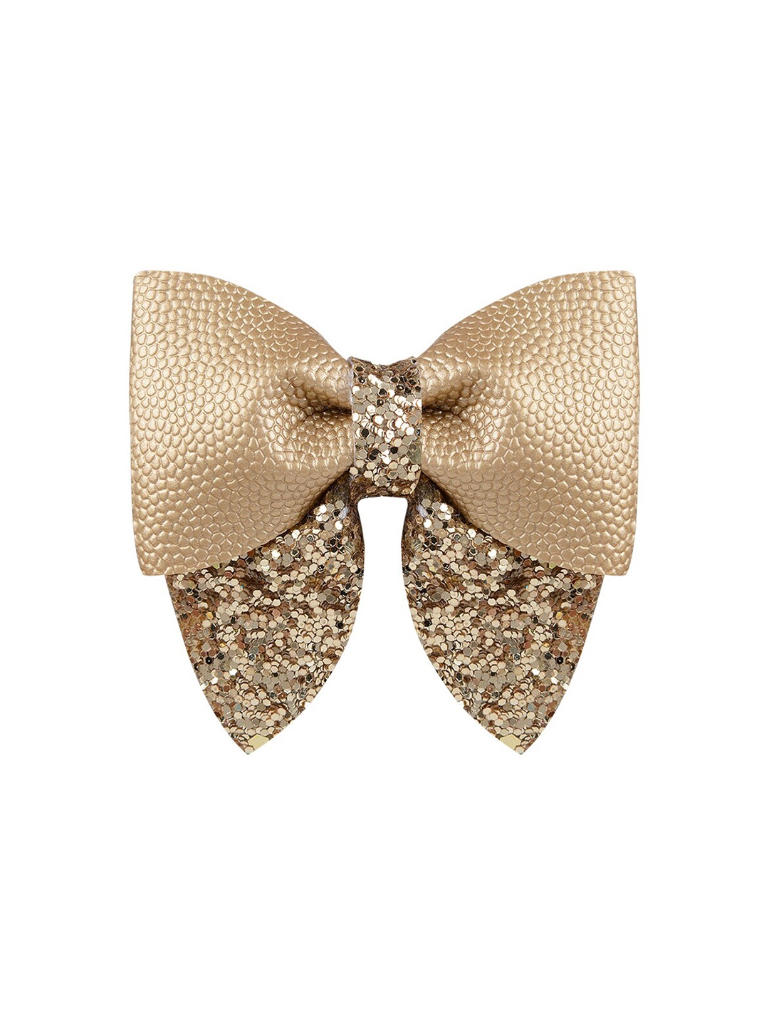 

Aye Candy Girls Gold-Toned Embellished Alligator Hair Clip