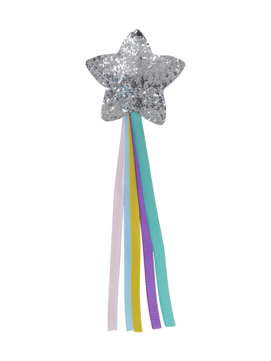 

Aye Candy Girls Silver-Toned & Blue Embellished Tic Tac Hair Clip