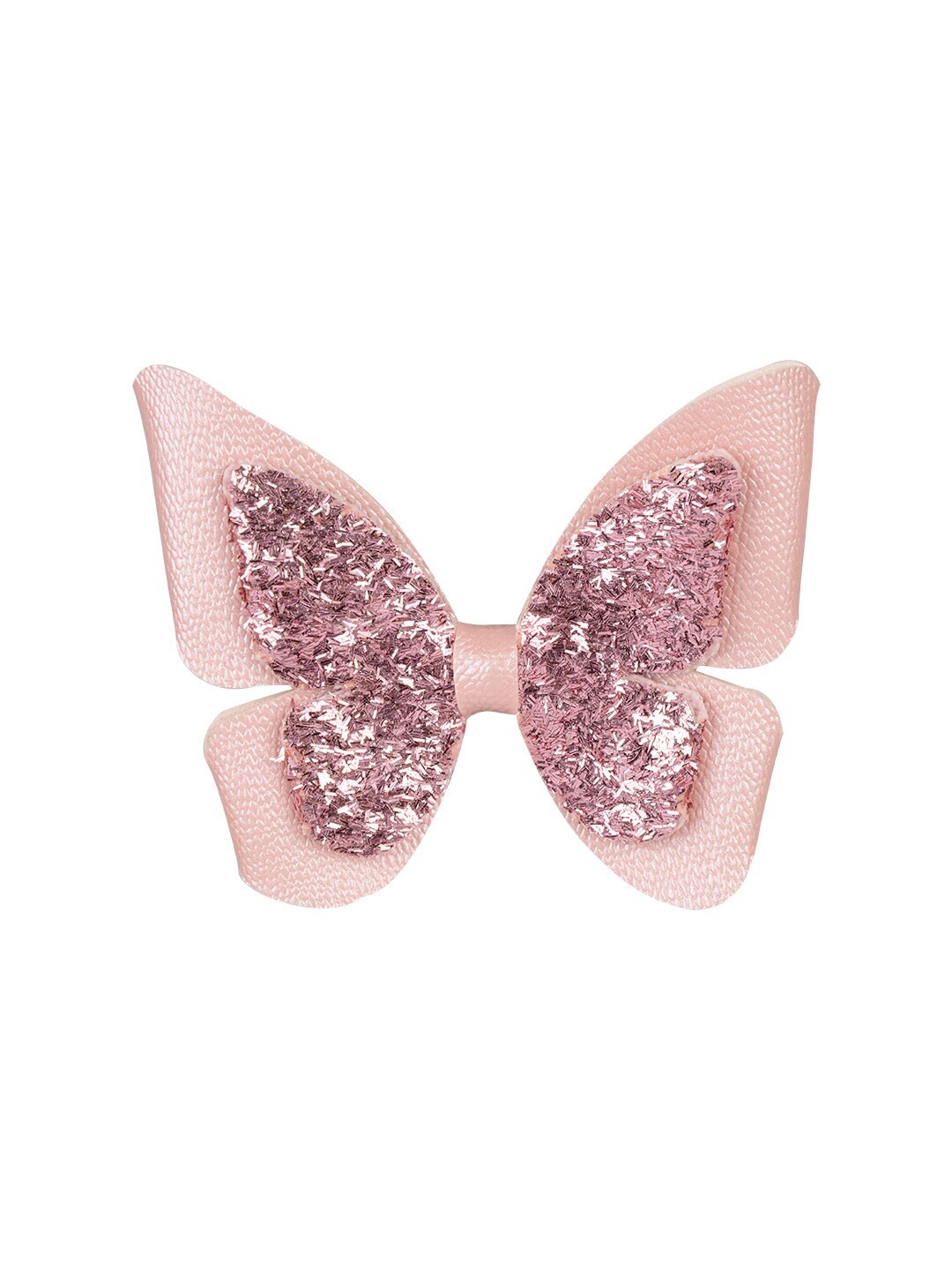 

Aye Candy Girls Pink Embellished Alligator Butterfly Hair Clip