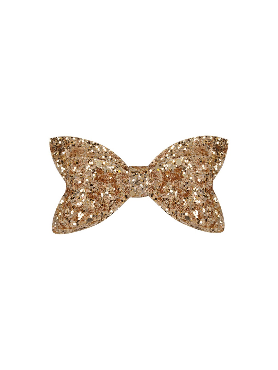 

Aye Candy Girls Gold-Toned Embellished Double Bow Alligator Hair Clip