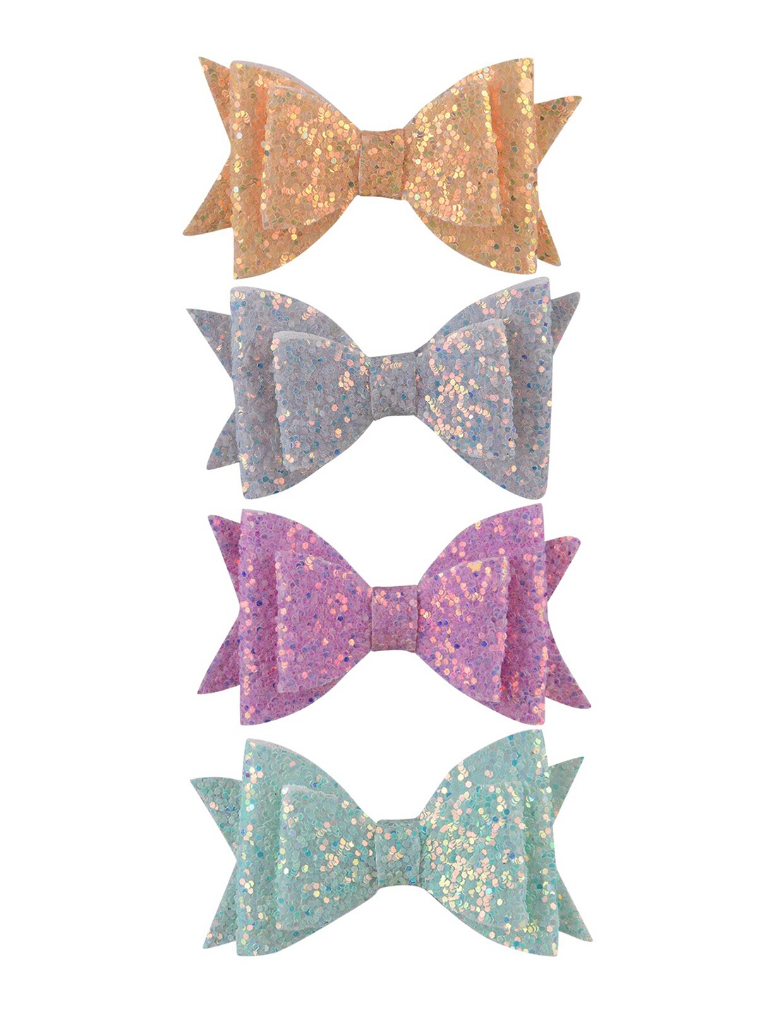 

Aye Candy Girls Assorted Set of 4 Embellished Alligator Hair Clips