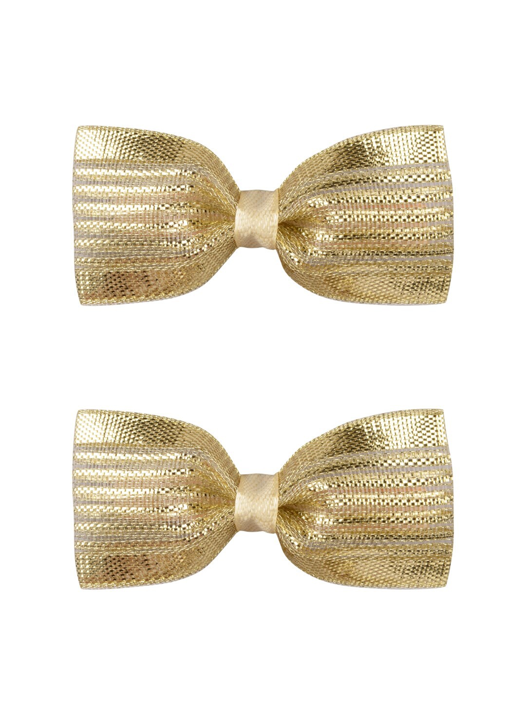 

Aye Candy Girls Gold-Toned Set of 2 Embellished Alligator Hair Clip