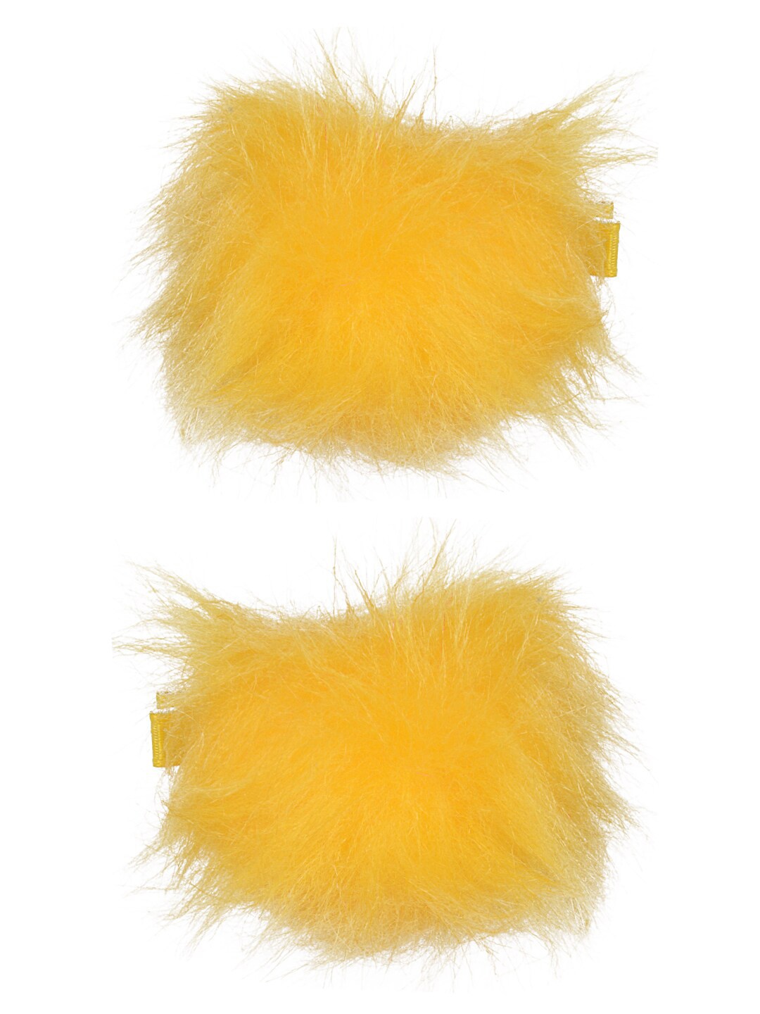 

Aye Candy Girls Yellow Set of 2 Fur Alligator Hair Clips