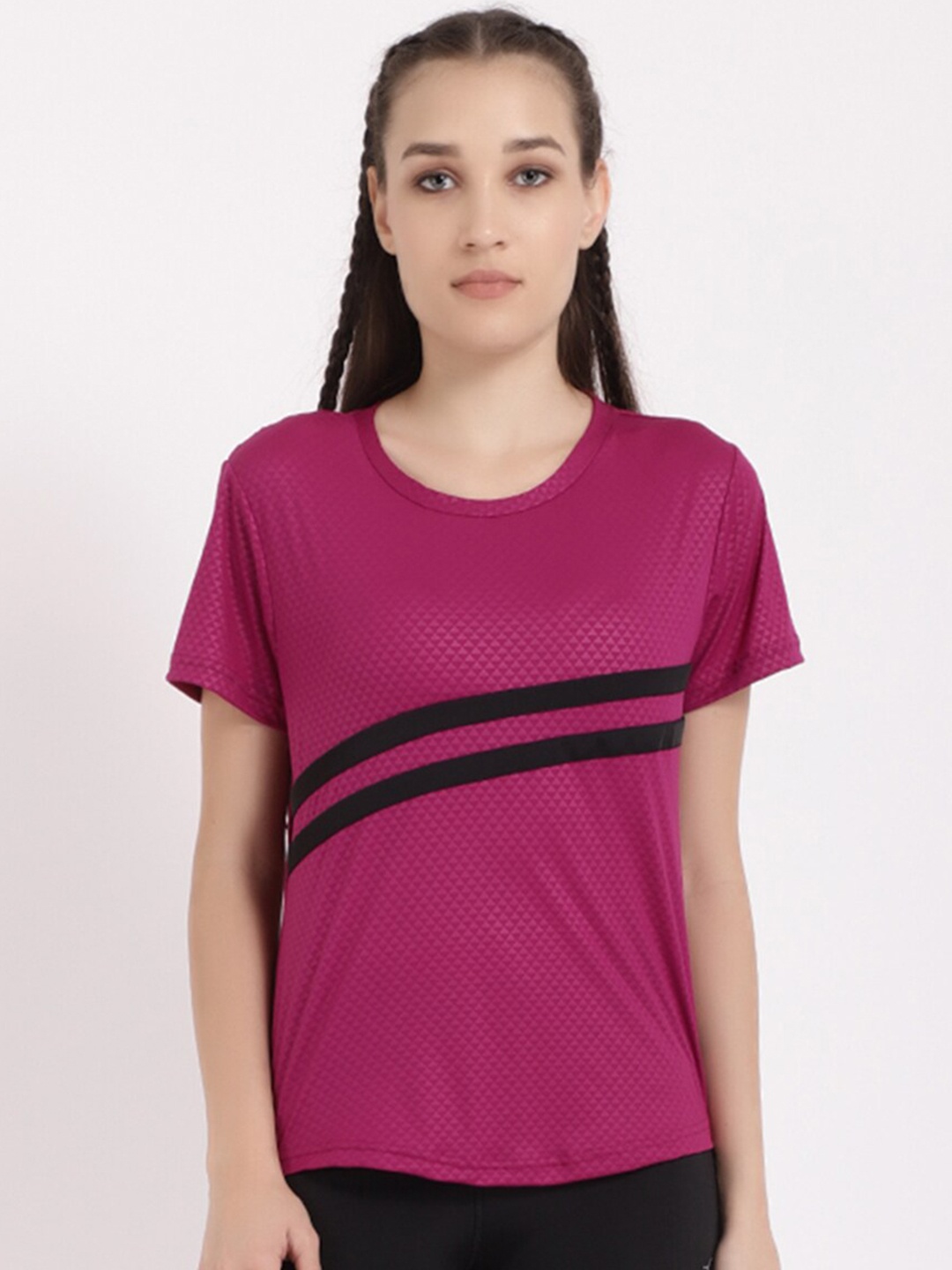 

STUDIOACTIV Women Maroon T-shirt