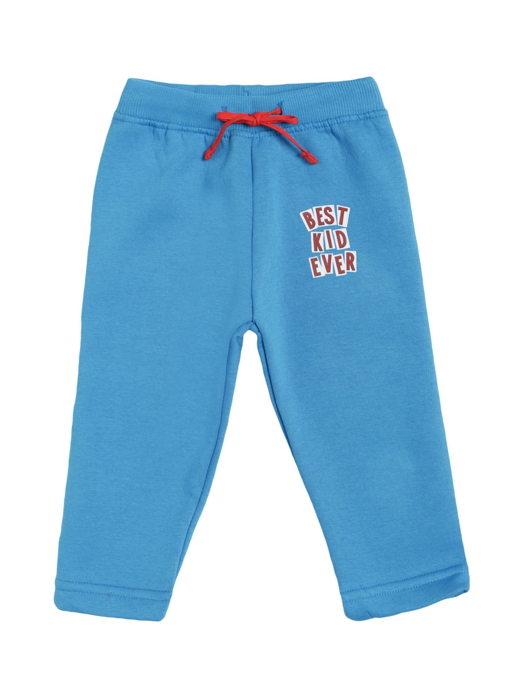 

Bodycare Kids Boys Turquoise Blue Solid Cotton Track Pant