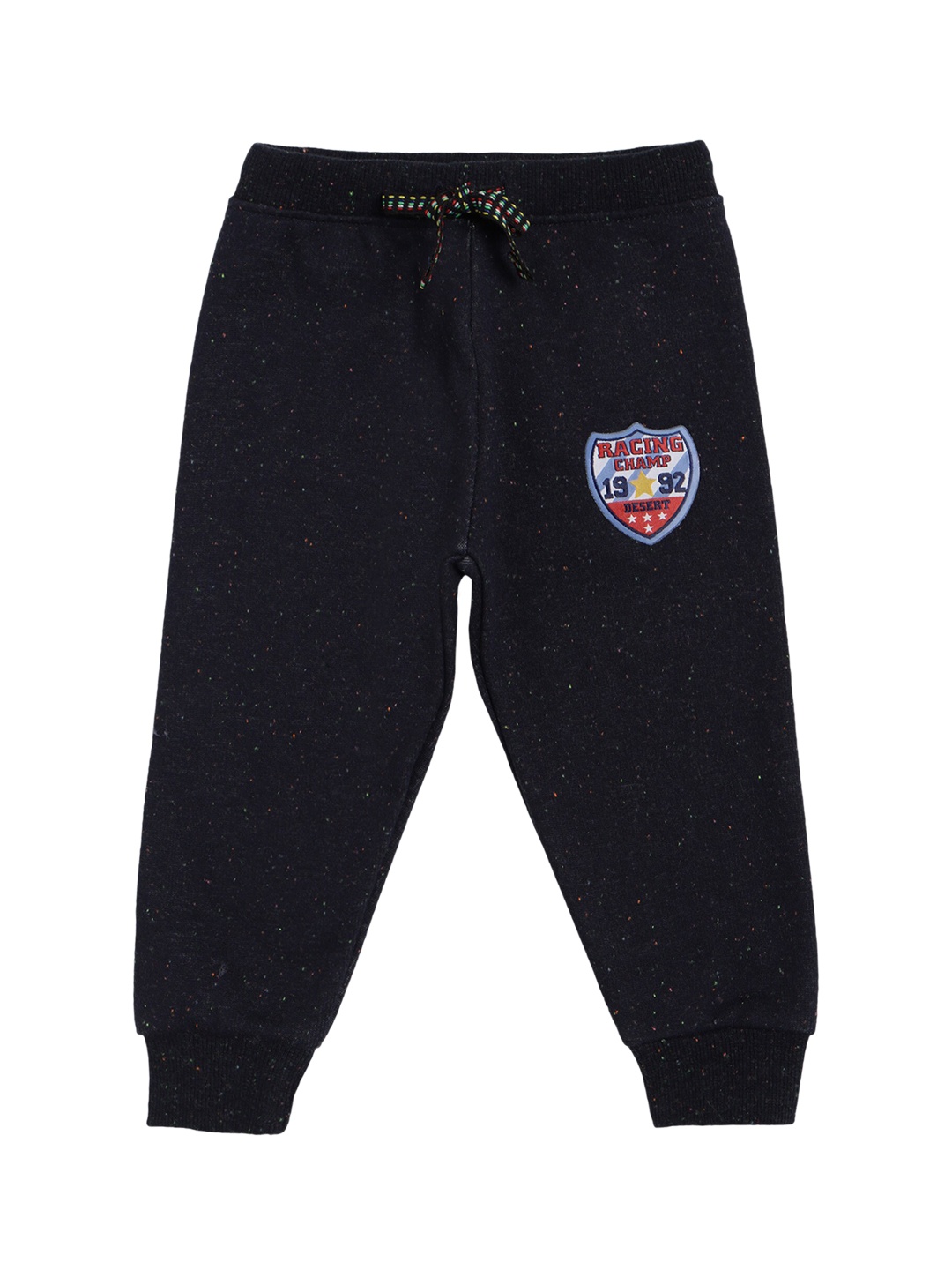 

Bodycare Kids Boys Navy Blue Solid Cotton Joggers