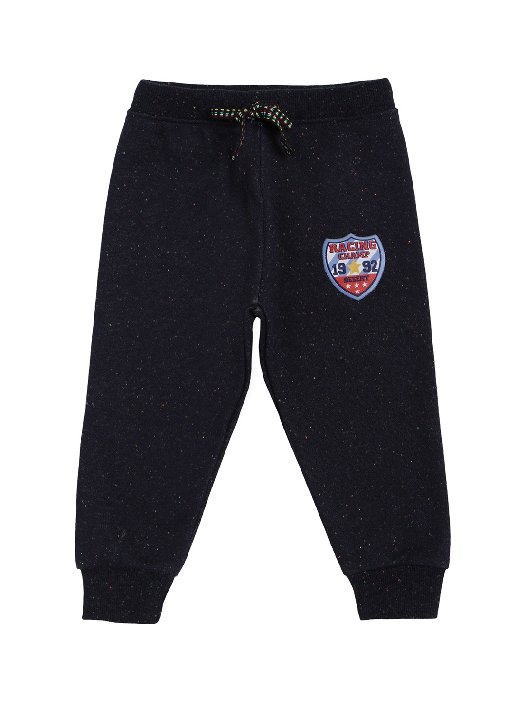 

Bodycare Kids Boys Navy Blue Solid Cotton Joggers