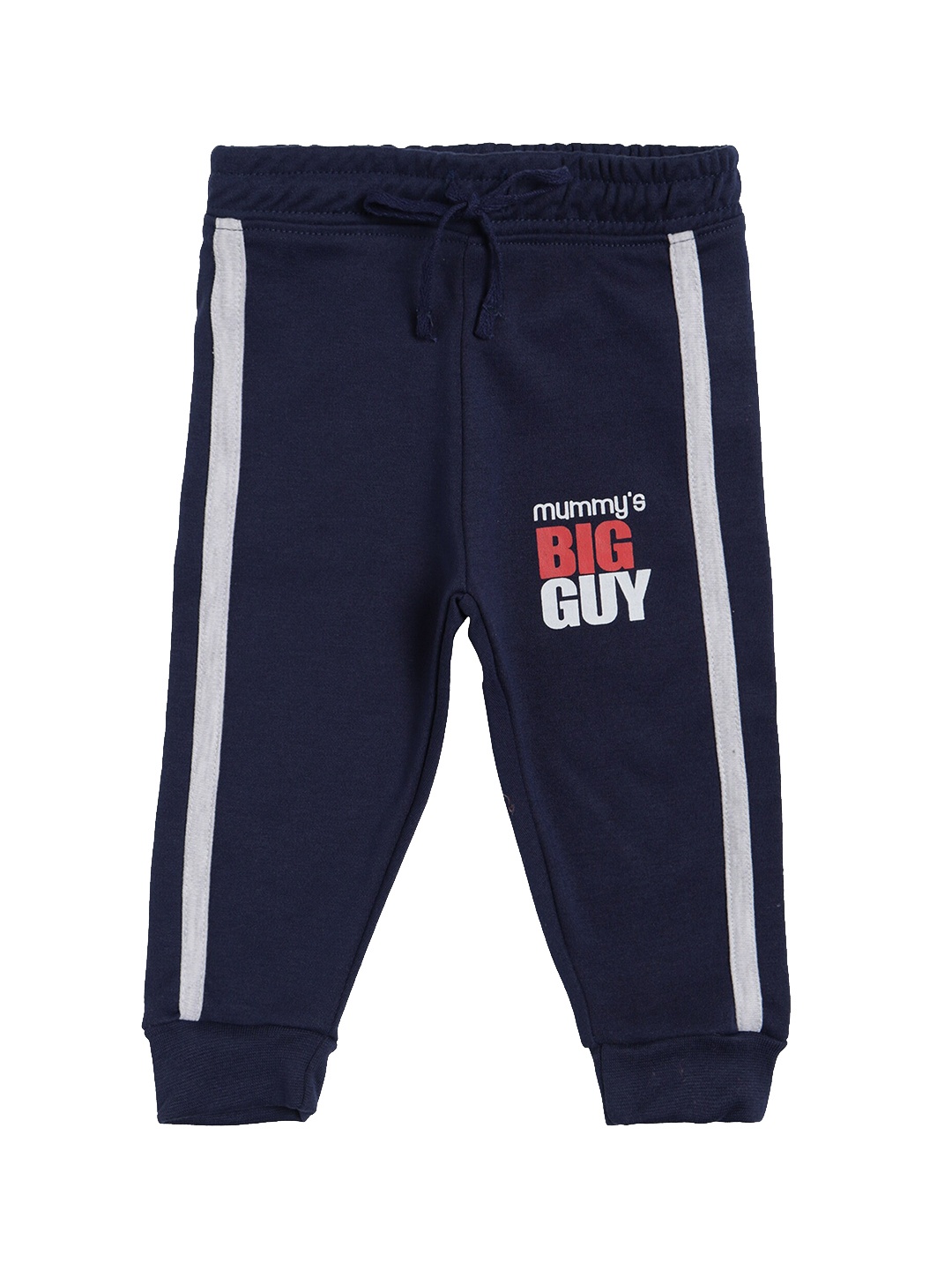 

Bodycare Kids Boys Navy Blue Printed Cotton Joggers