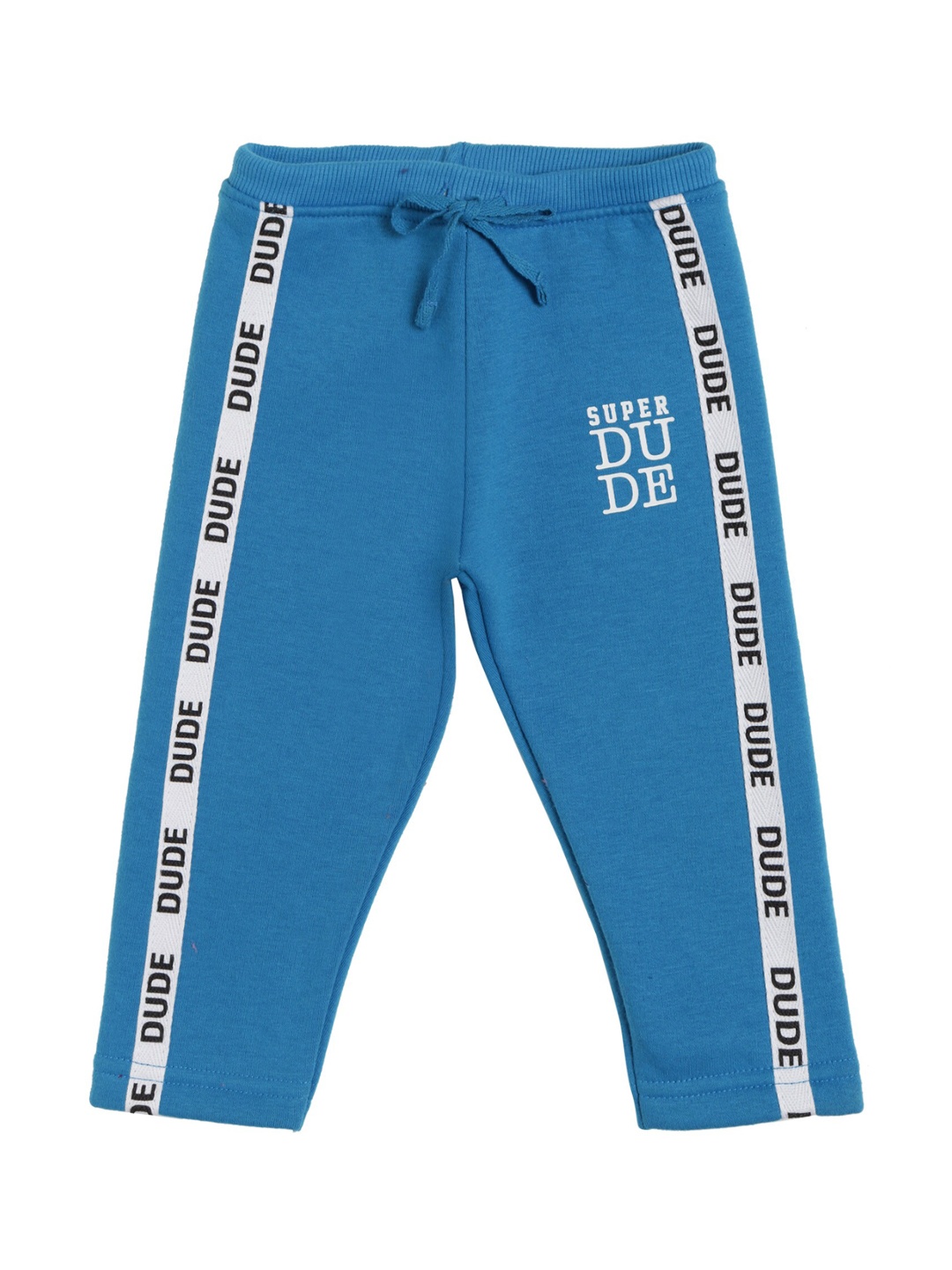 

Bodycare Boys Blue Solid Cotton Track Pants
