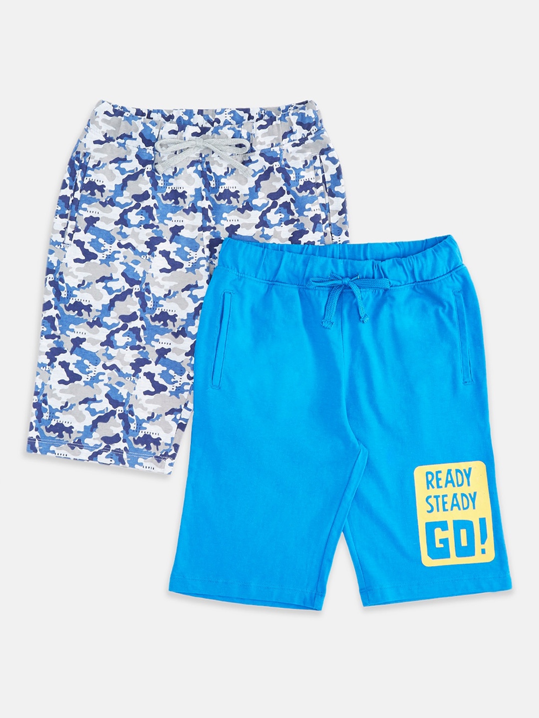 

Pantaloons Junior Boys Multicoloured Printed Shorts, Multi