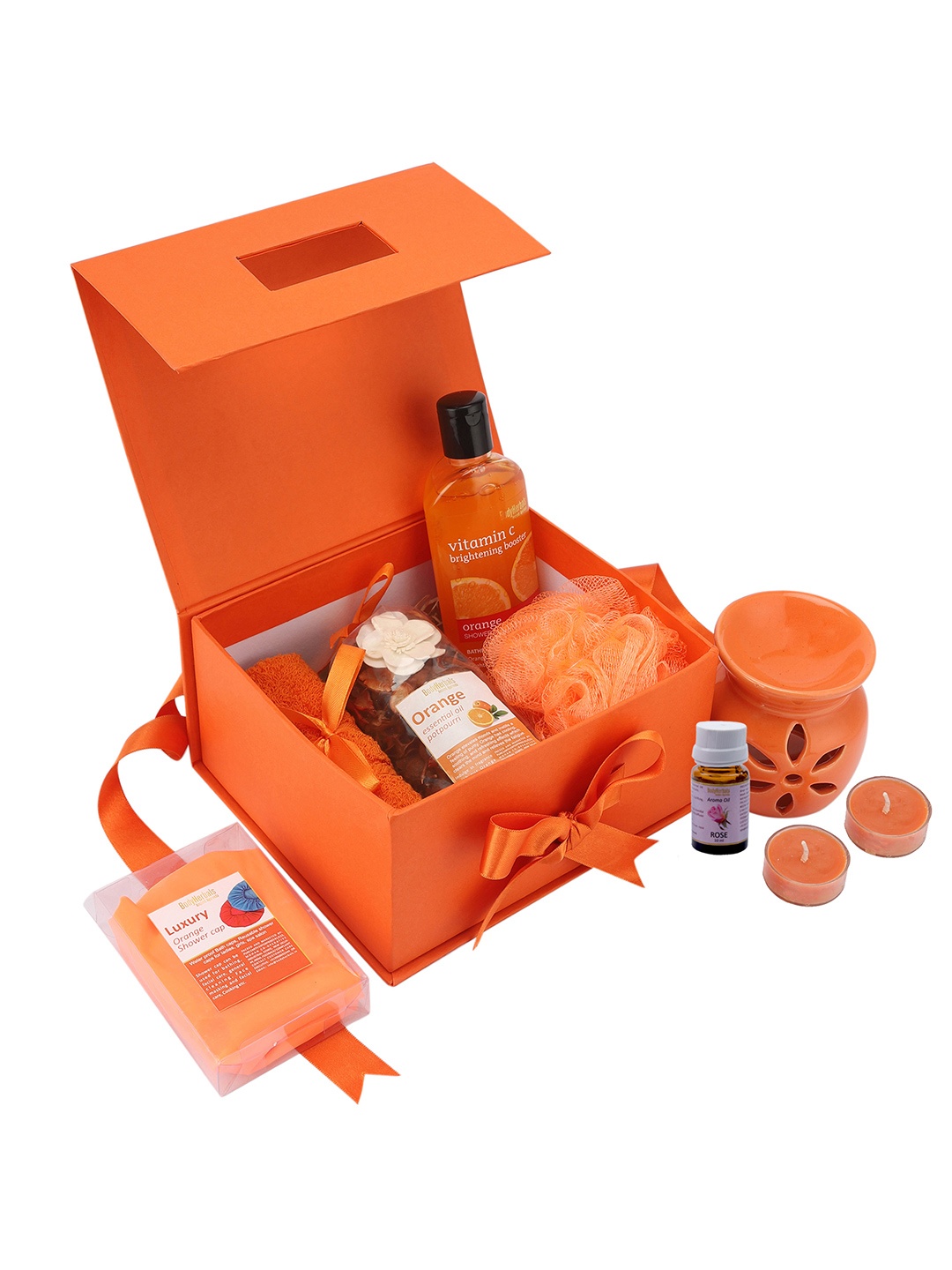 

BodyHerbals 7 Pcs Orange Bath & Body Spa Gift Set