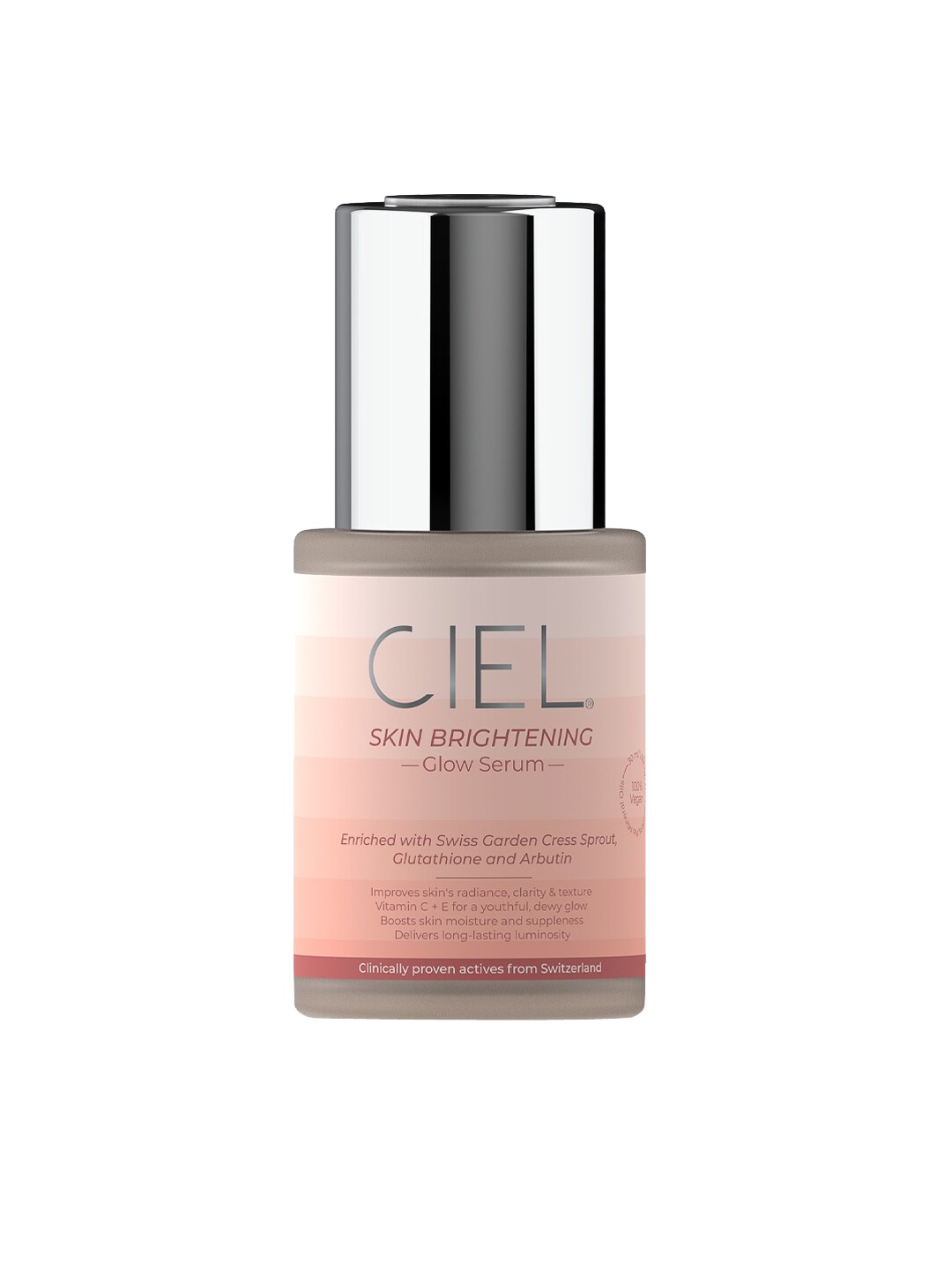 

CIEL Skin Brightening Glow Serum - 30ml, Pink