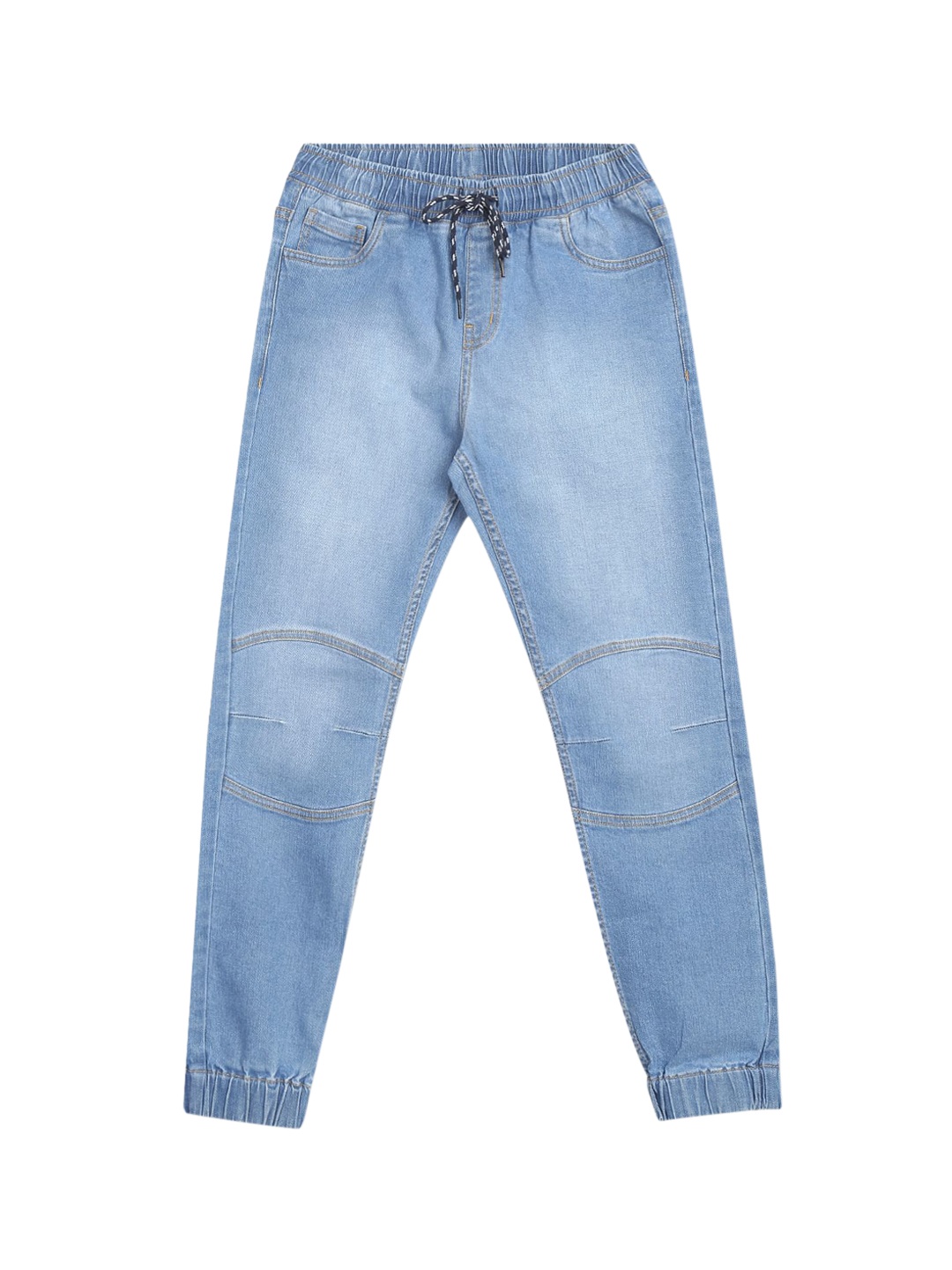 

Ruggers Junior Boys Blue Jogger Light Fade Jeans
