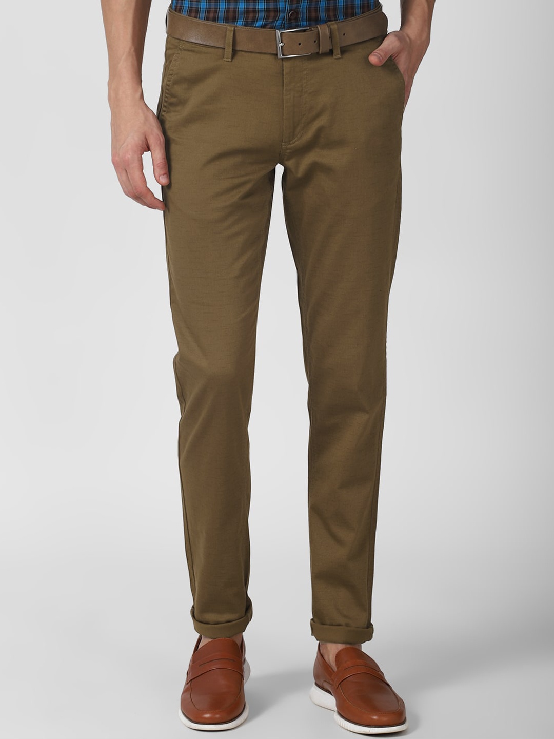 

Van Heusen Sport Men Brown Slim Fit Trousers