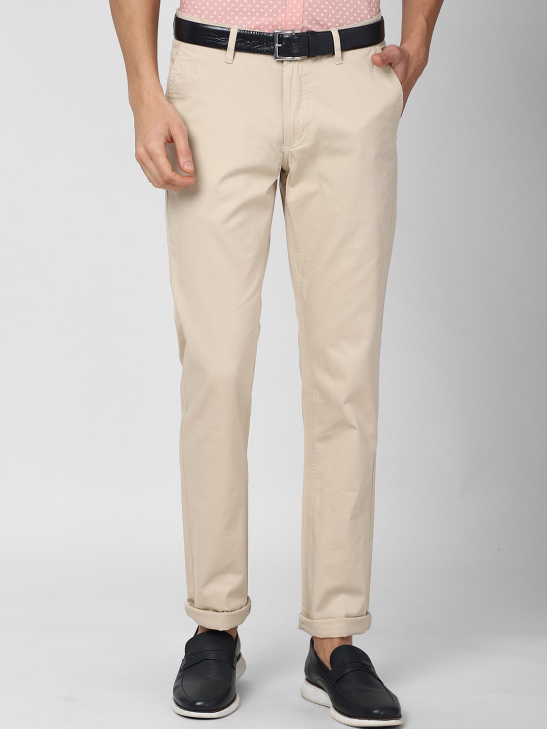 

Van Heusen Sport Men Beige Slim Fit Chinos Trousers